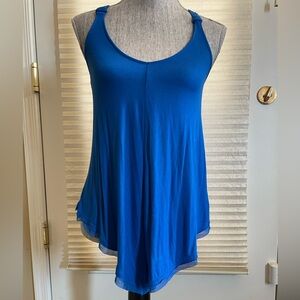 Candie's Vibrant Blue Strappy Tank Top with Silver Stud Detail